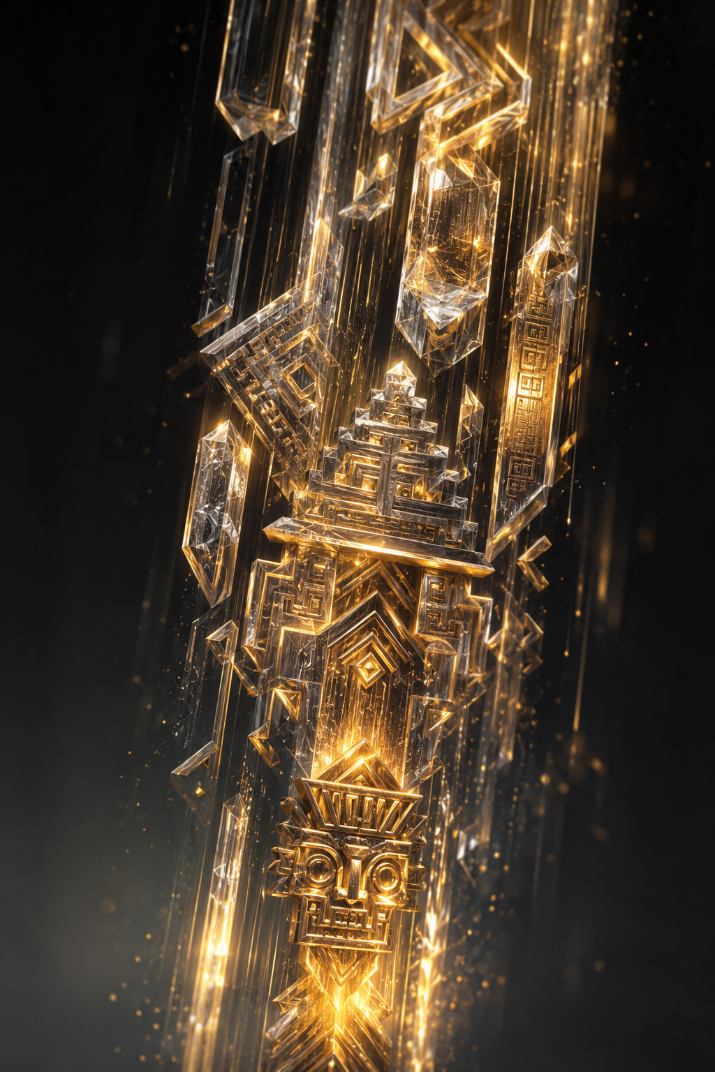 Golden Crystal Shrine Cascade